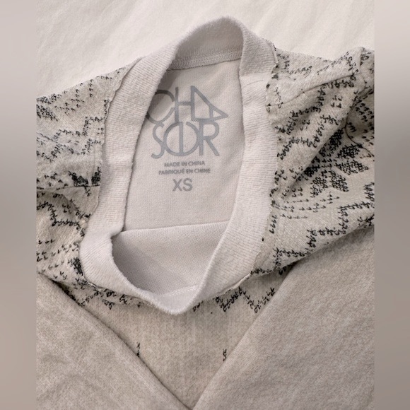 Chaser brand holiday reindeer long sleeve - Picture 4 of 6